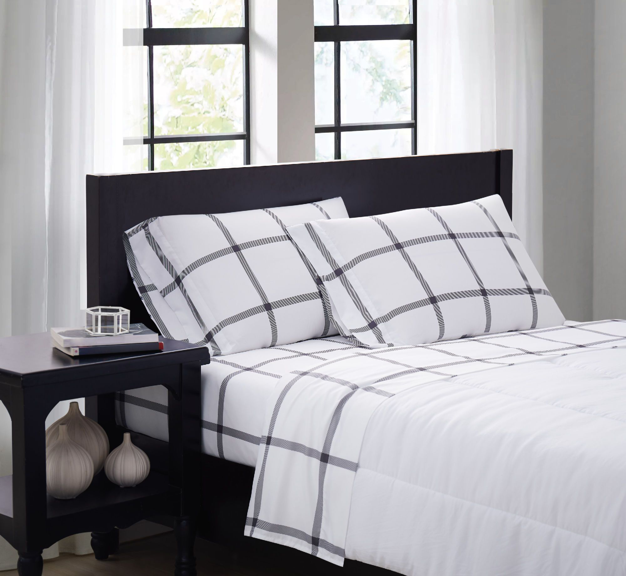 Truly Soft Printed Windowpane Sheet Set | Bass Pro Shops